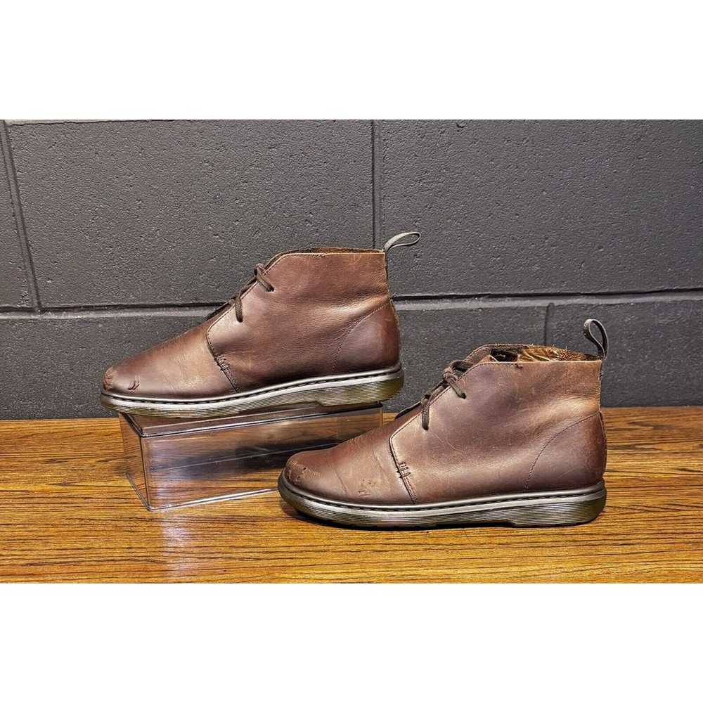 DR. MARTENS Cyntha Air Wair Brown Leather Chukka … - image 1