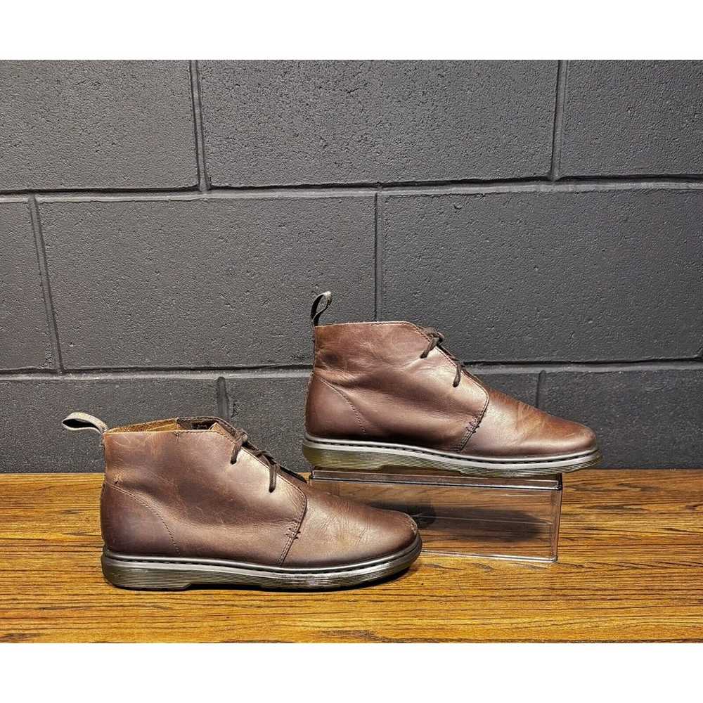 DR. MARTENS Cyntha Air Wair Brown Leather Chukka … - image 2