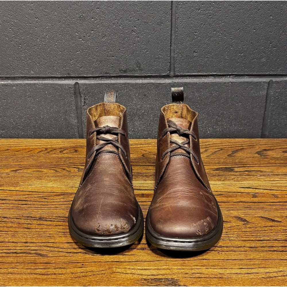 DR. MARTENS Cyntha Air Wair Brown Leather Chukka … - image 3