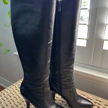 Via Spiga Leather Tall Boots