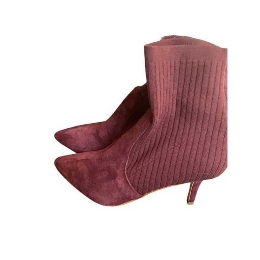 Marc Fisher Womens Albinia Faux Suede Knit Sock S… - image 3