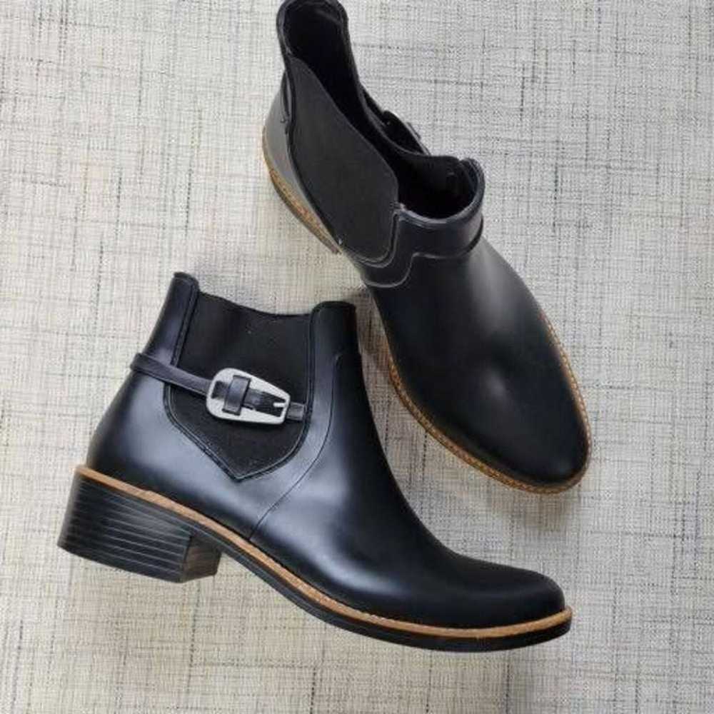 Bernardo Womens Briton Rain Boot Size 9 Black Ank… - image 2