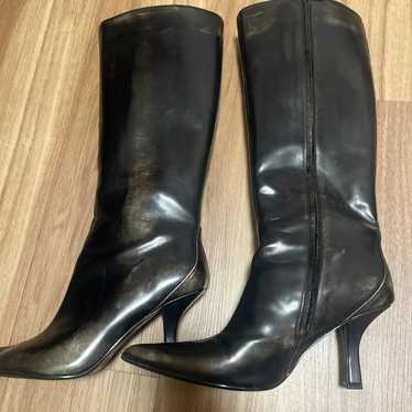 Zara kitten heel boots