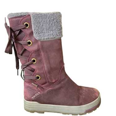 KEEN Women's Snowmass Purple Leather Dry Winter Wa