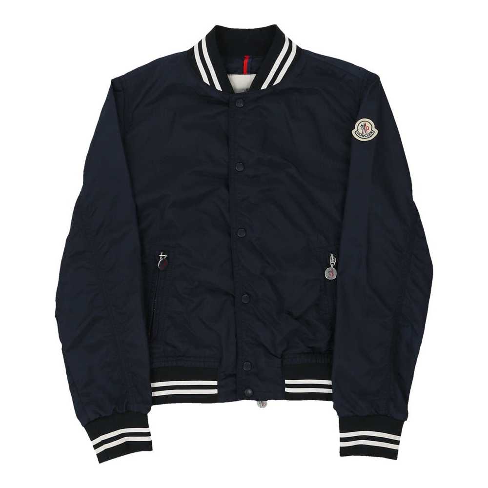 12 Years Moncler Bomber Jacket - Medium Blue Poly… - image 1