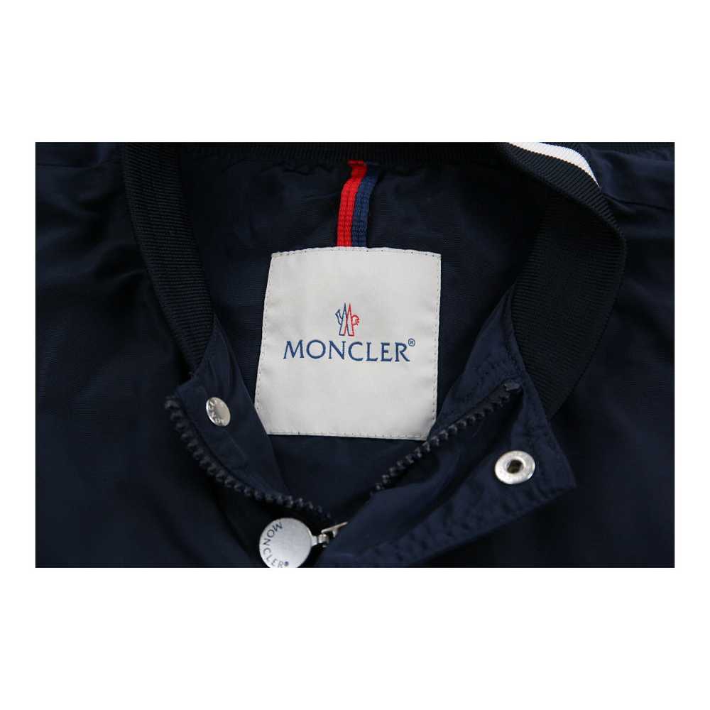 12 Years Moncler Bomber Jacket - Medium Blue Poly… - image 3