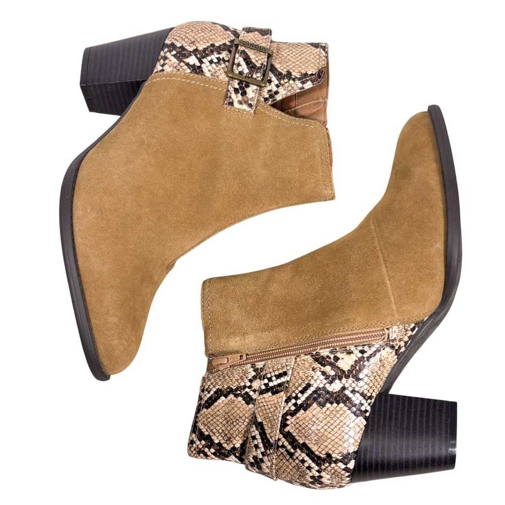 Vionic Naomi Suede Snake-Print Water-Resistant Bo… - image 3