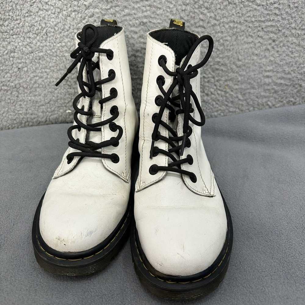 Dr Doc Martens Womens LUANA White Air Wair Ankle … - image 2