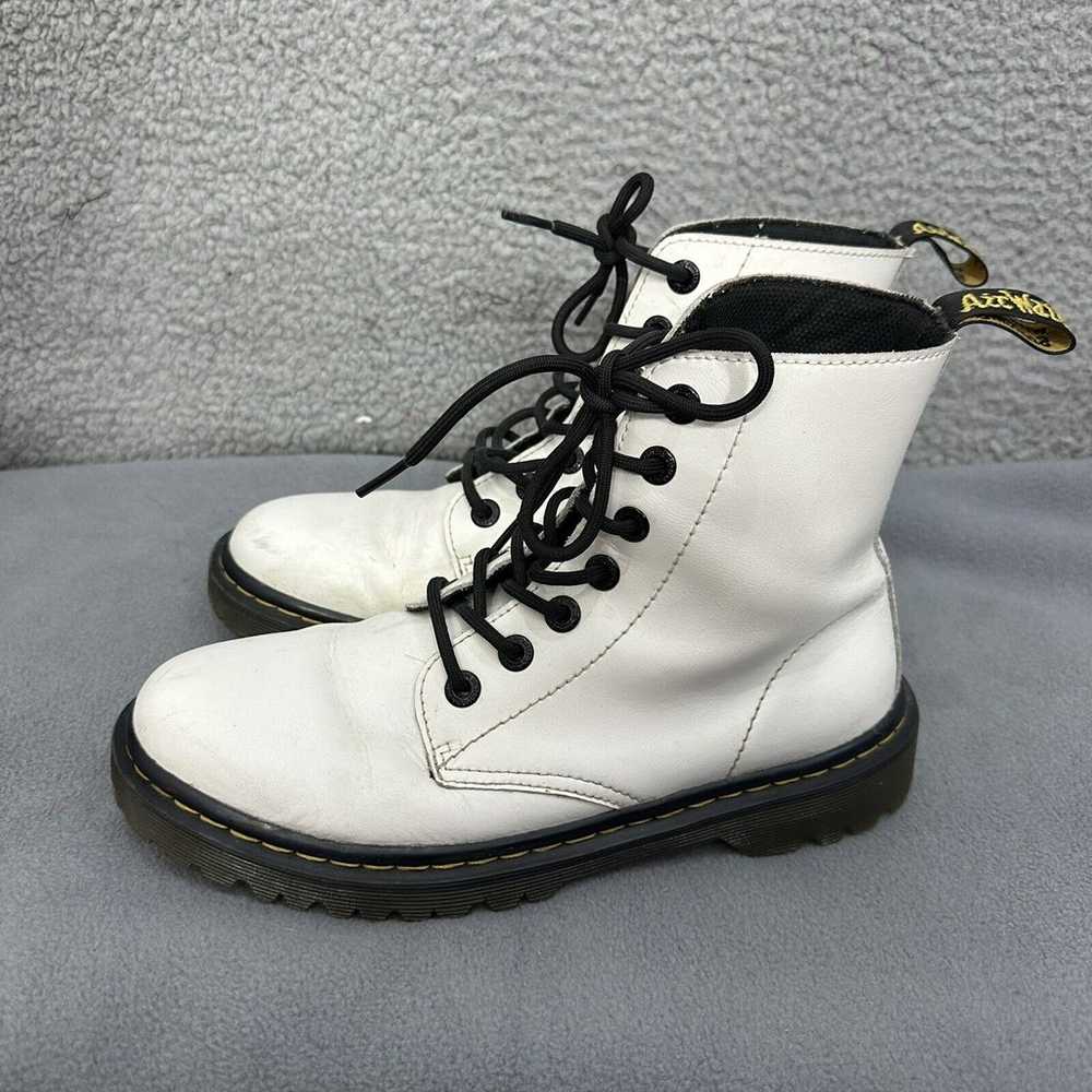 Dr Doc Martens Womens LUANA White Air Wair Ankle … - image 4