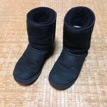 Black UGG Australia Sheepskin Boots Black 24.0 cm