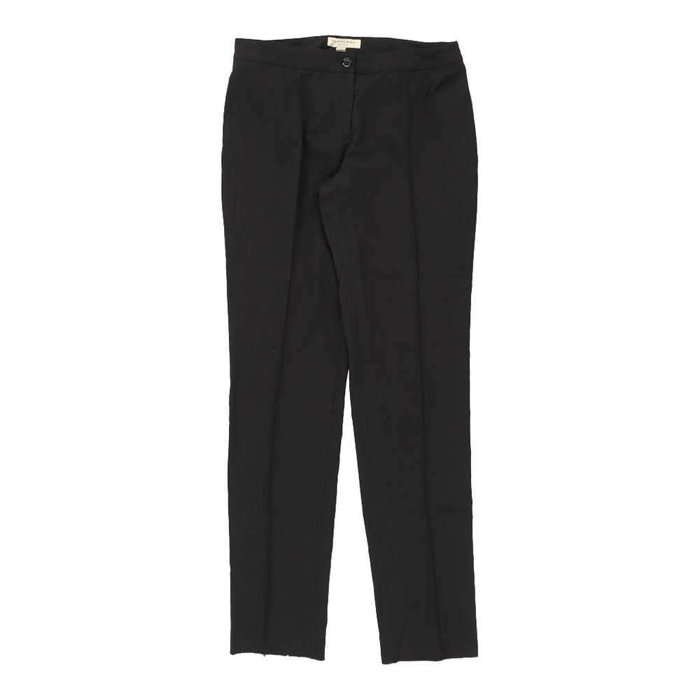 Burberry London Trousers - 31W UK 10 Black Virgin… - image 1