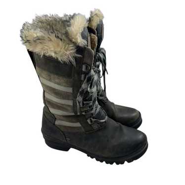 Keen Gray Wapato Tall WP Snow Boot women’s size 8 - image 1