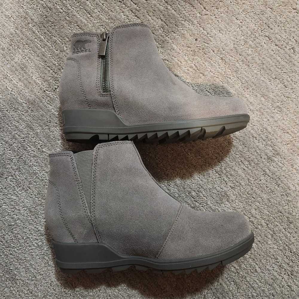 Sorel Evie II gray booties - image 1