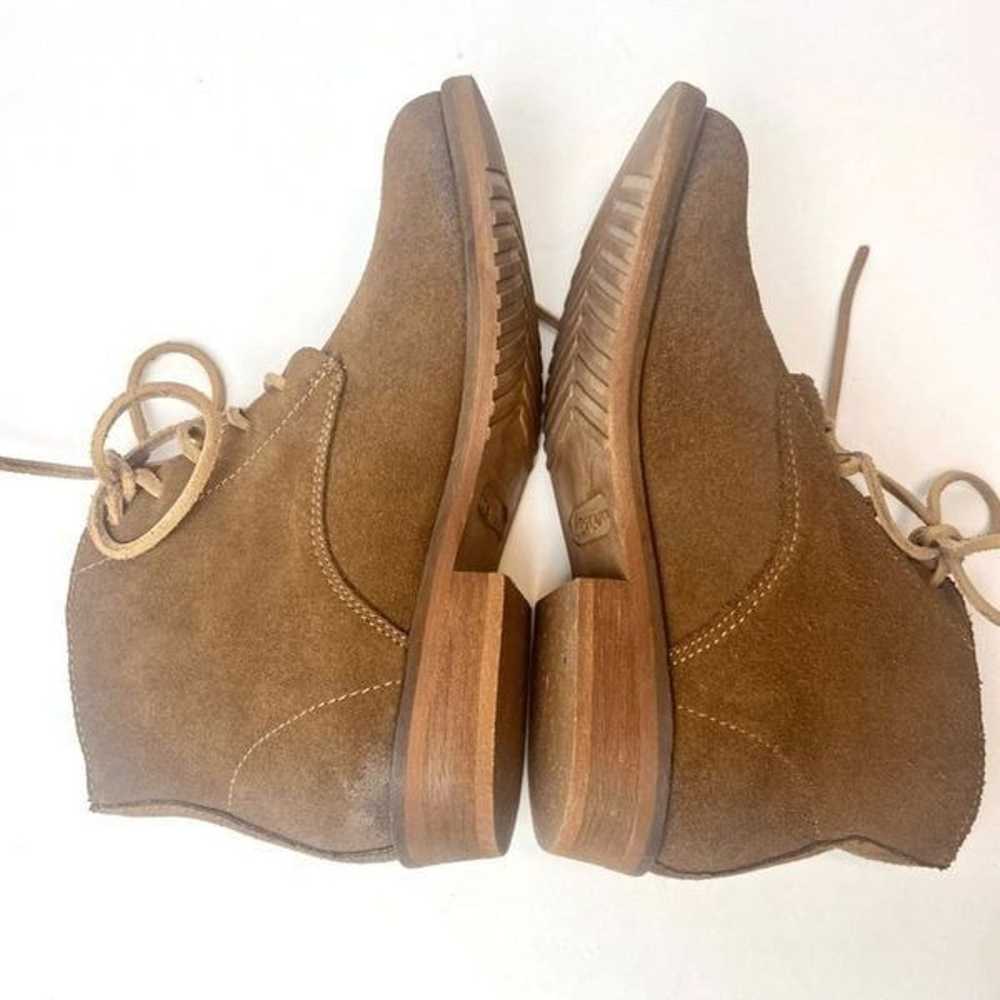 Gee Wawa Anthropologie Brown Suede Ankle Boots Bo… - image 7