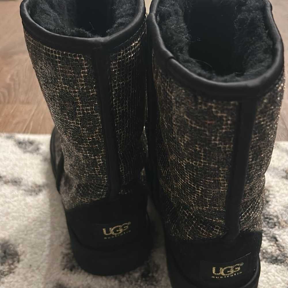 UGG Australia Leopard Shine Short Boots - image 2