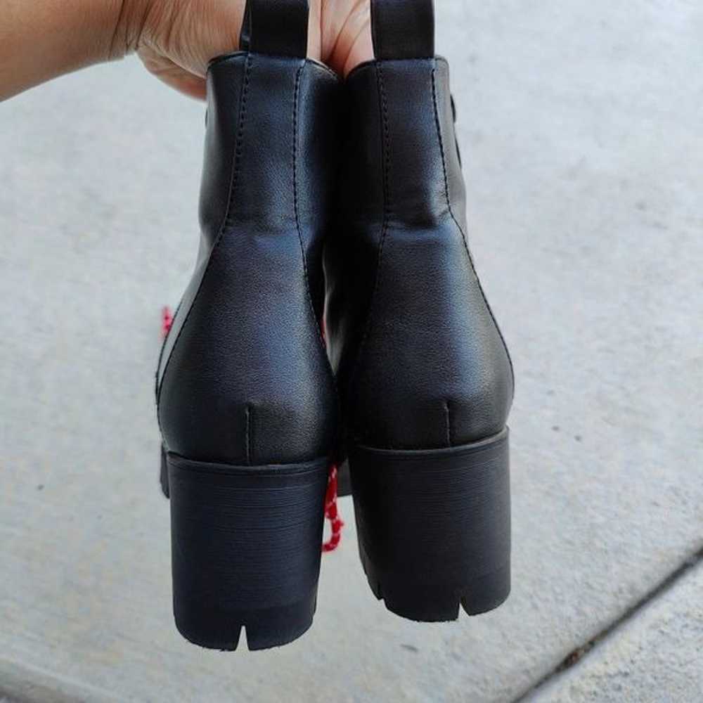 Pretty Little Thing Chunky Heel Combat Booties - image 4