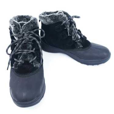 Womens black baretraps winter Gem