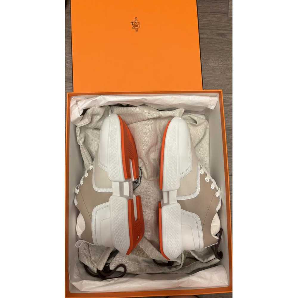 Hermès Leather trainers - image 6