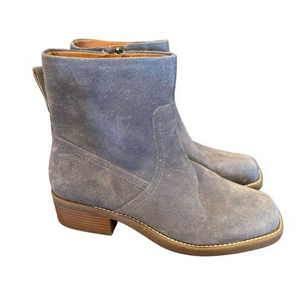 LUCKY BRAND Kazey Square Toe Suede Bootie, Block … - image 1