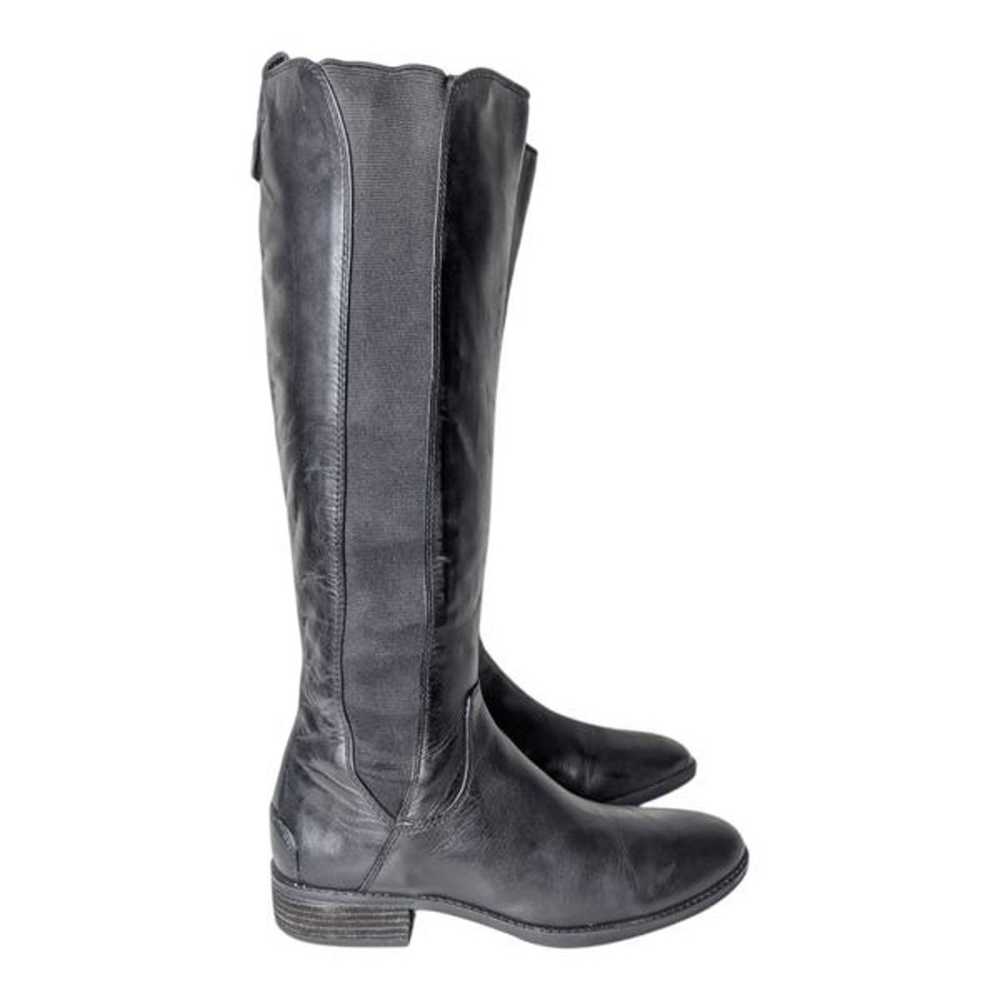 SAM EDELMAN Paradox Black Leather Riding Boot Siz… - image 2