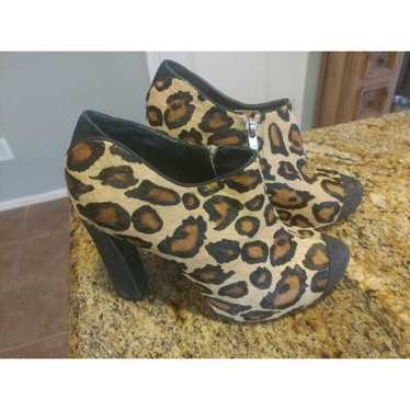 Sam Edelman Felix Leopard Print Genuine Calf Hair 