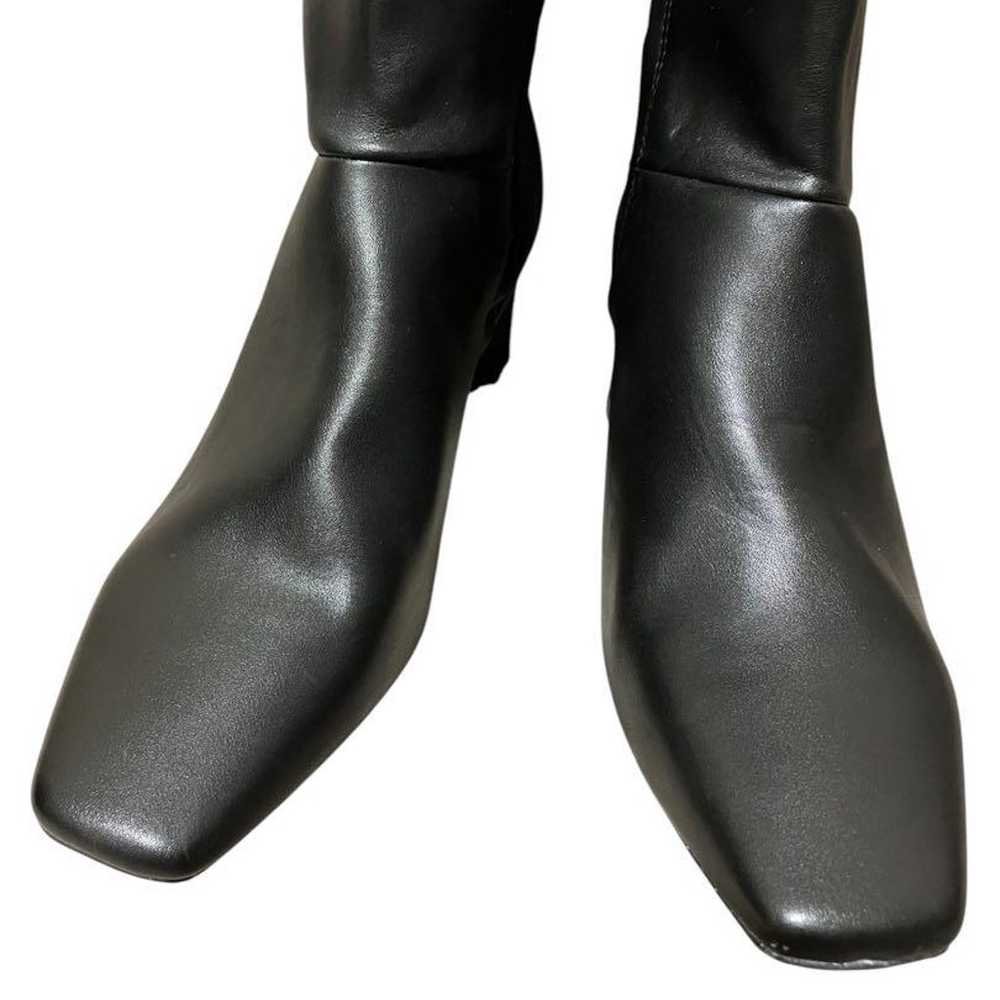 Like new Snidel long boots, black, size 24.5. - image 4