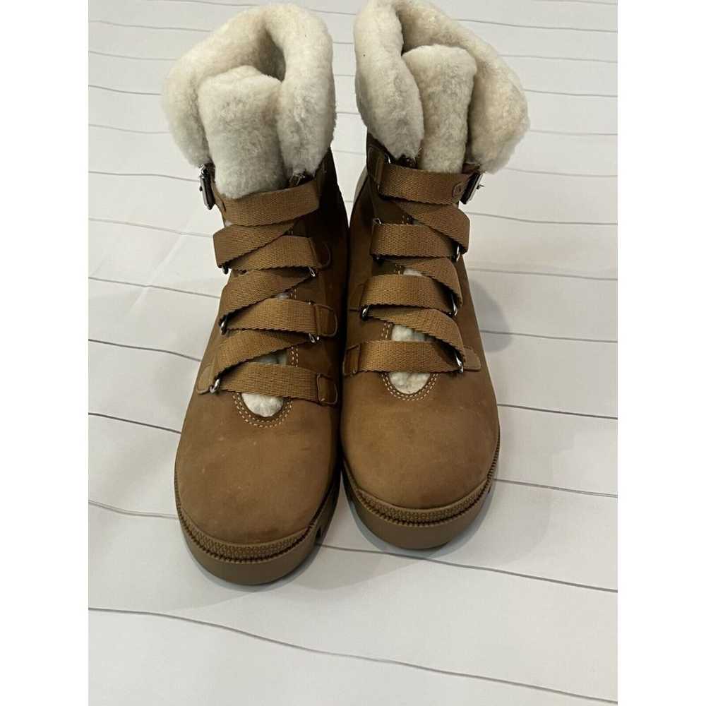 SCHUTZ ARETUZA Faux fur Trimmed Winter Hiking Com… - image 4