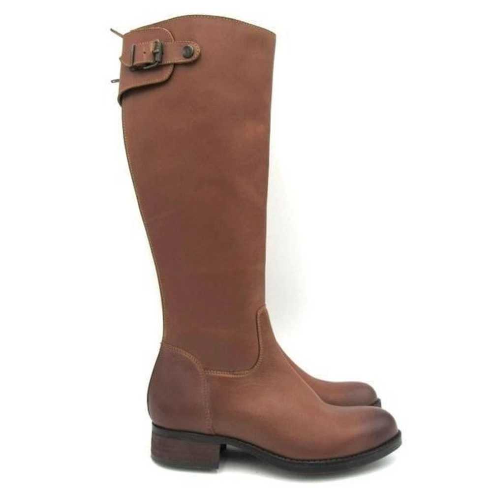 STEVE MADDEN Edie Cognac Riding Boots - image 1