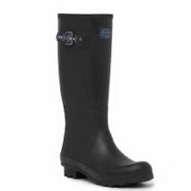 Black Pendleton classic rubber boots, size 8 - image 1