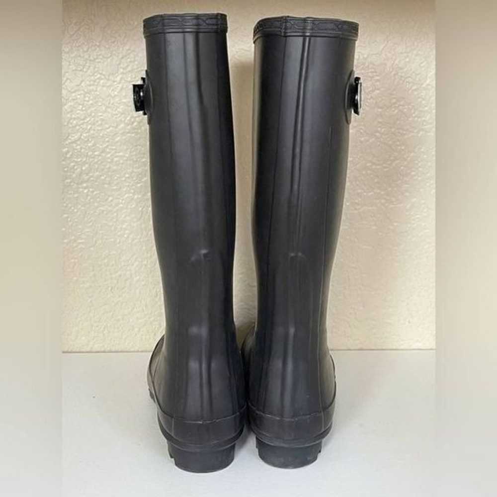 Black Pendleton classic rubber boots, size 8 - image 4