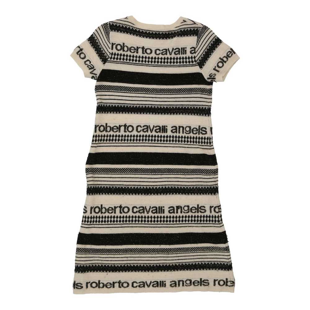 Roberto Cavalli Jumper Dress - Small Black & Whit… - image 2