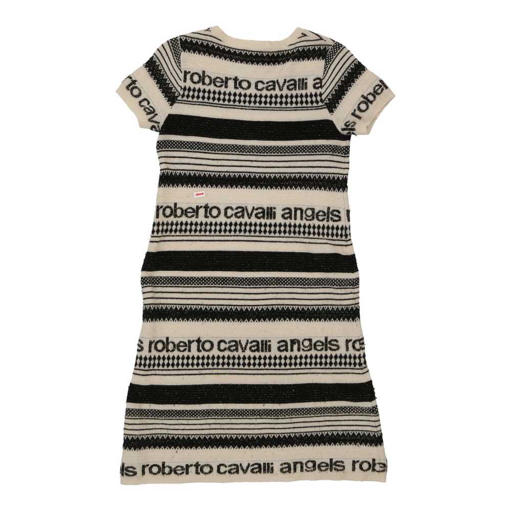 Roberto Cavalli Jumper Dress - Small Black & Whit… - image 4