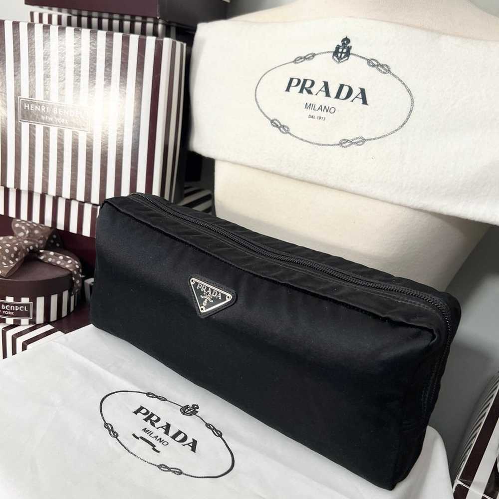 PRADA❤️TESSUTO HOBO COSMETICS TOTE/⭐️EVENING BAG! - image 2