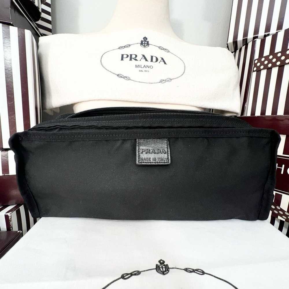 PRADA❤️TESSUTO HOBO COSMETICS TOTE/⭐️EVENING BAG! - image 8