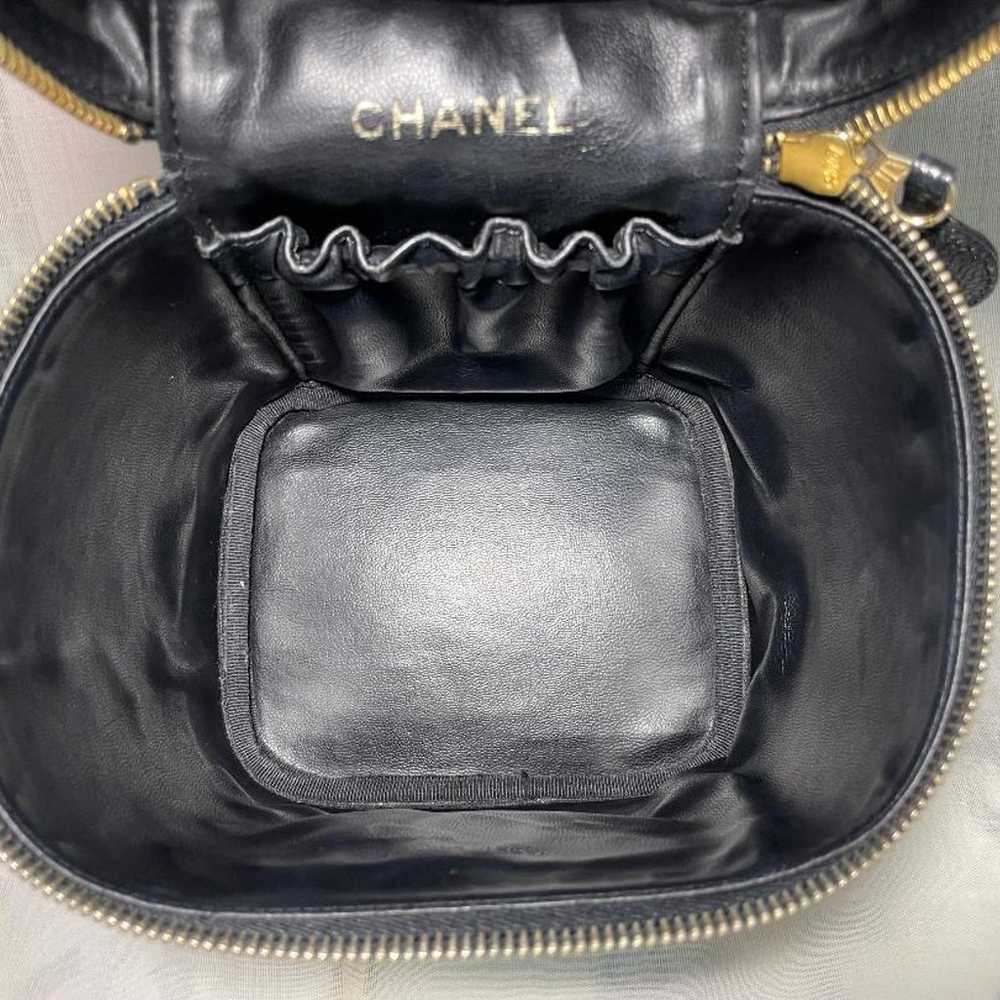 CHANEL Vanity Bag Top Handle Caviar Skin 79 - image 10