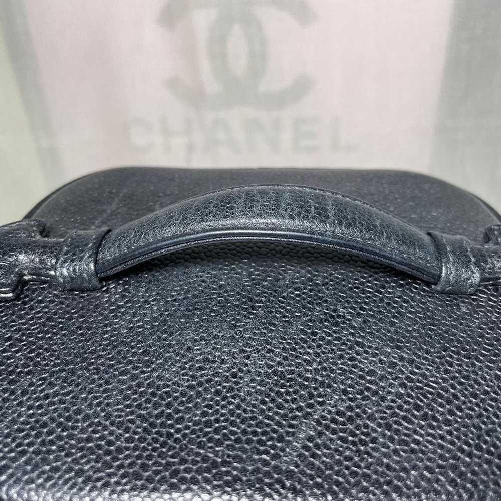 CHANEL Vanity Bag Top Handle Caviar Skin 79 - image 9