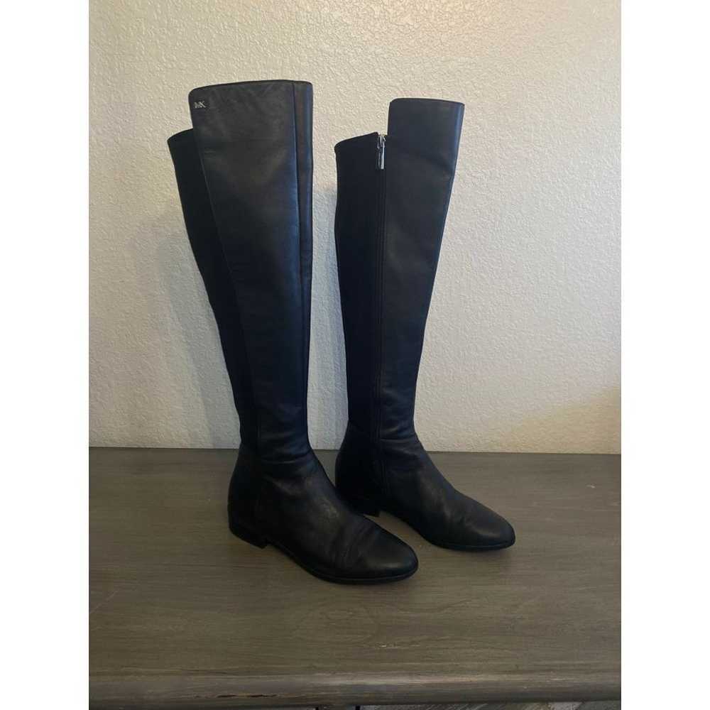 Michael Kors Bromley Leather Boot Women's size 7.… - image 1