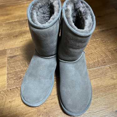 UGG Gray Sheepskin Boots