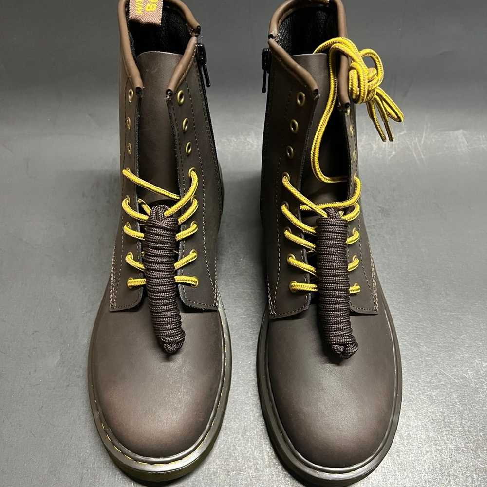 Dr Martens doc 1460 Y wildhorse lamper lace up zi… - image 3