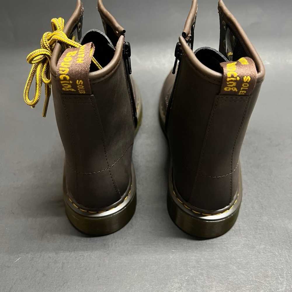 Dr Martens doc 1460 Y wildhorse lamper lace up zi… - image 4