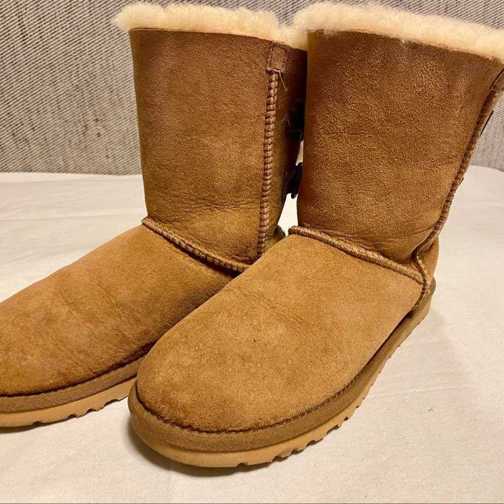 UGG sheepskin boots, almost unused, size 23cm. - image 2