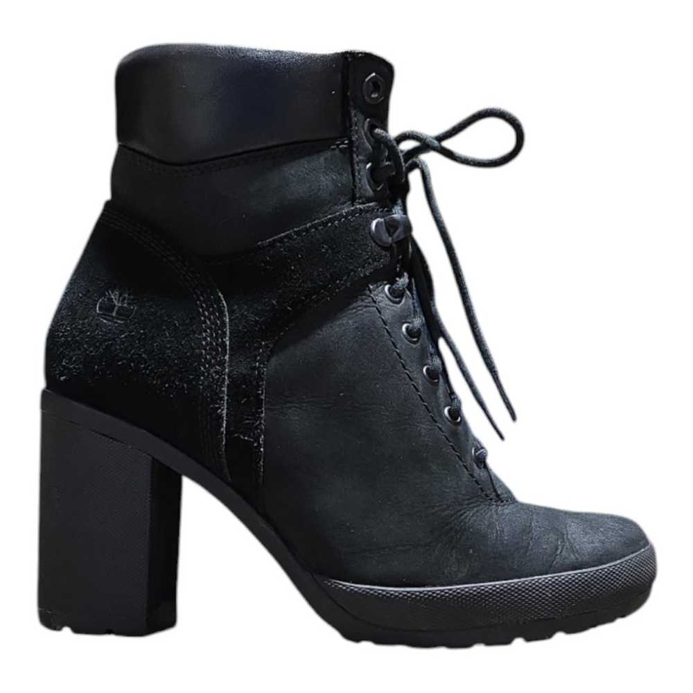 Timberland Camdale Boots Black Heeled Bootie A1KD… - image 3