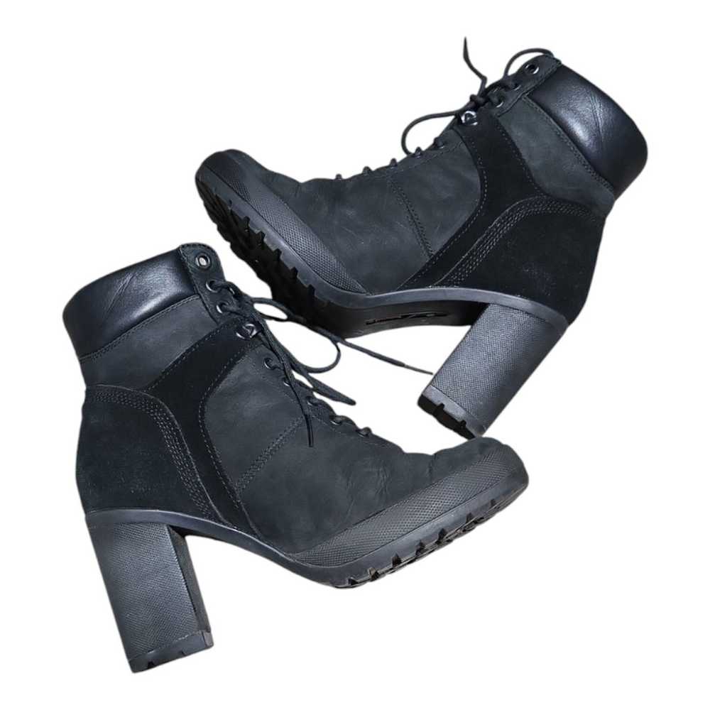 Timberland Camdale Boots Black Heeled Bootie A1KD… - image 6