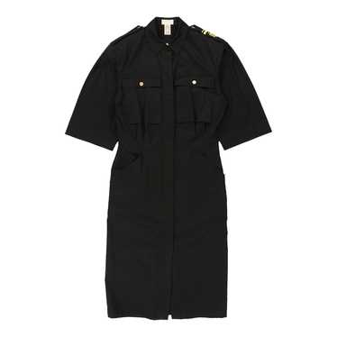 Les Copains Shirt Dress - Medium Black Cotton - image 1