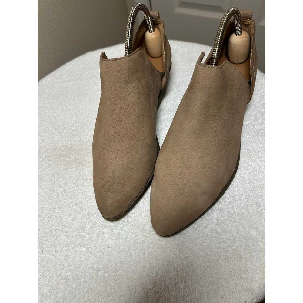 Frye Rowen Shooties Slip On Nubuck Leather Ankle … - image 4