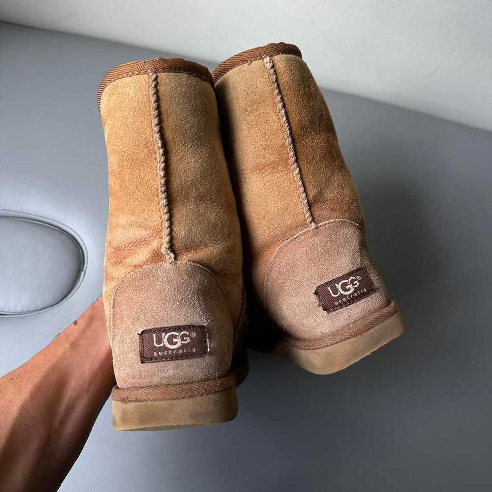 2000s UGG Classics Chestnut Winter Fur Lined Boots - image 5