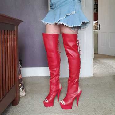 Pleaser Thigh High Heels