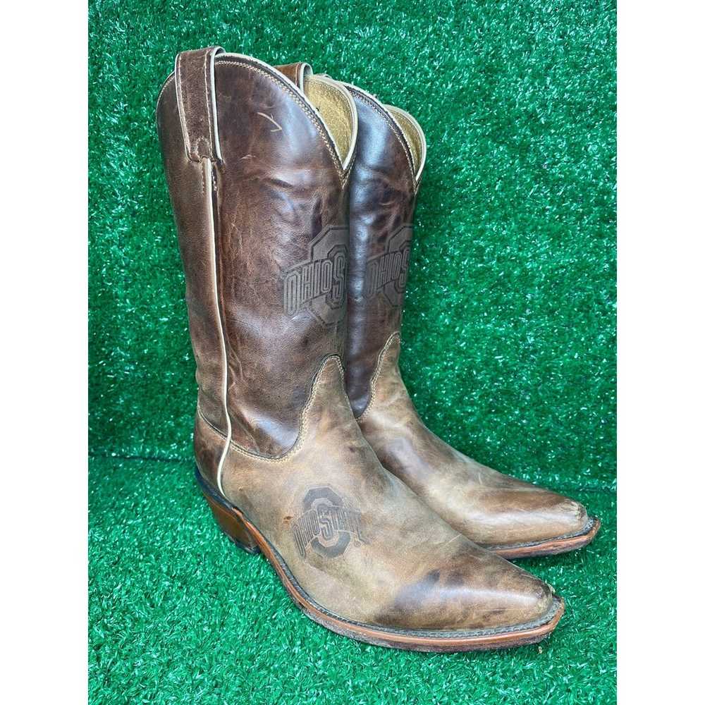 The Ohio State University Nocona Cowboy Boots Wom… - image 1