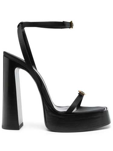 Saint Laurent Pre-Owned 105mm Platz sandals - Blac