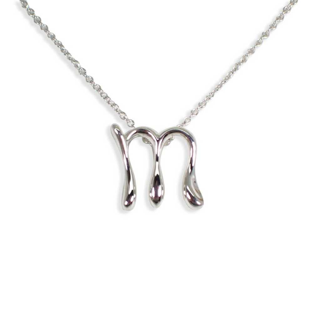 Tiffany & Co. TIFFANY 925 Initial M Pendant Neckl… - image 1